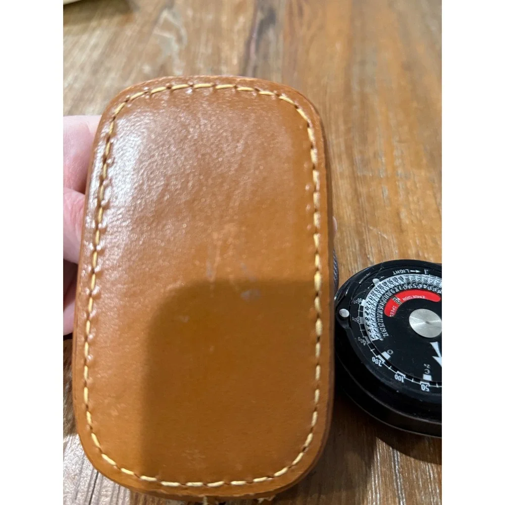 Weston Master II Universal Exposure Meter Vintage Photography Tool Leather USA